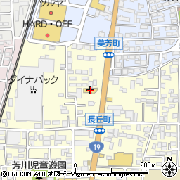 ホンダカーズ松本中央平田店周辺の地図