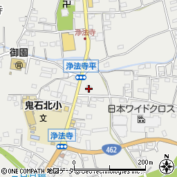 群馬県藤岡市浄法寺917周辺の地図