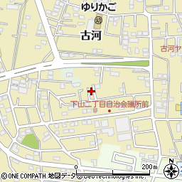 茨城県古河市古河544-153周辺の地図