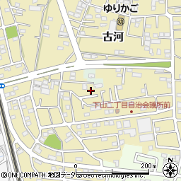 茨城県古河市古河544-233周辺の地図