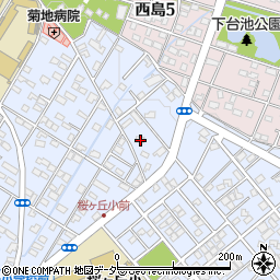 埼玉県深谷市上野台406周辺の地図