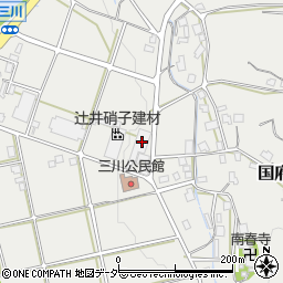 岐阜県高山市国府町三川584周辺の地図