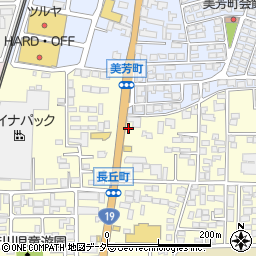 松本錦鯉センター周辺の地図