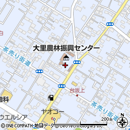 埼玉県深谷市上野台244周辺の地図