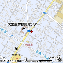 埼玉県深谷市上野台253周辺の地図