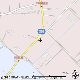 茨城県小美玉市百里373周辺の地図