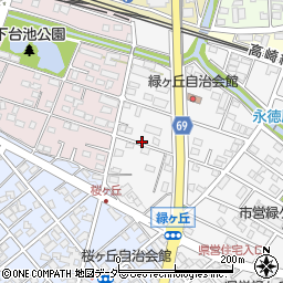 埼玉県深谷市緑ケ丘26周辺の地図