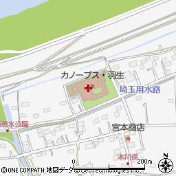 カノープス羽生周辺の地図