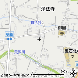 群馬県藤岡市浄法寺1171周辺の地図