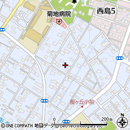 埼玉県深谷市上野台389周辺の地図