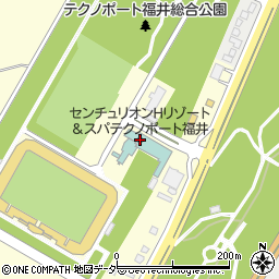 センチュリオンホテルリゾート＆スパテクノポート福井周辺の地図