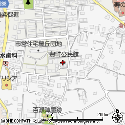 豊町公民館周辺の地図