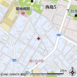 埼玉県深谷市上野台407周辺の地図