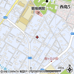 埼玉県深谷市上野台387周辺の地図