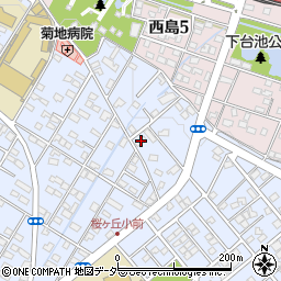 埼玉県深谷市上野台405周辺の地図