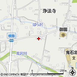 群馬県藤岡市浄法寺1172周辺の地図