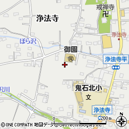 群馬県藤岡市浄法寺1148周辺の地図