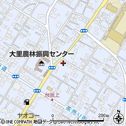 埼玉県深谷市上野台255周辺の地図