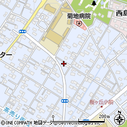 埼玉県深谷市上野台385周辺の地図