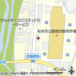 松本市公設地方卸売市場管理事務所周辺の地図