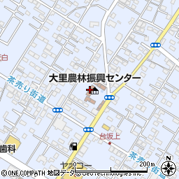 埼玉県　大里農林振興センター農村整備部周辺の地図