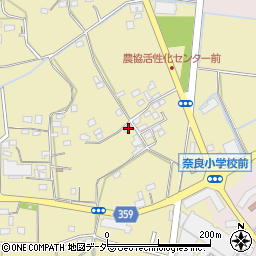 埼玉県熊谷市中奈良1116-2周辺の地図