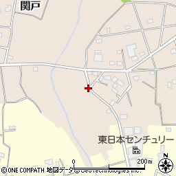 茨城県古河市関戸1072周辺の地図
