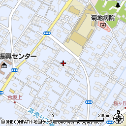 埼玉県深谷市上野台321周辺の地図
