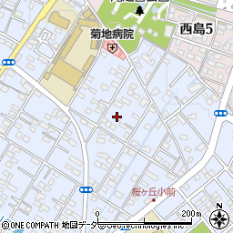 埼玉県深谷市上野台390周辺の地図