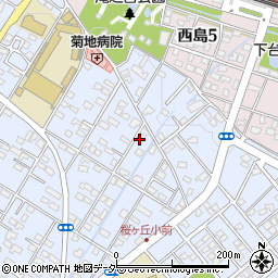 埼玉県深谷市上野台408周辺の地図