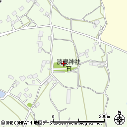 茨城県小美玉市中延1971周辺の地図