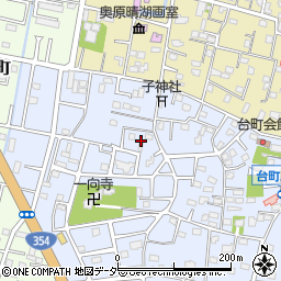茨城県古河市長谷町9周辺の地図