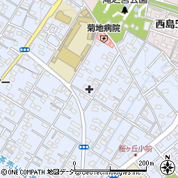 埼玉県深谷市上野台383周辺の地図