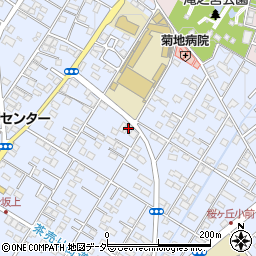 埼玉県深谷市上野台319周辺の地図