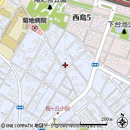埼玉県深谷市上野台404周辺の地図
