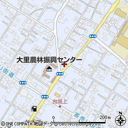 埼玉県深谷市上野台235周辺の地図