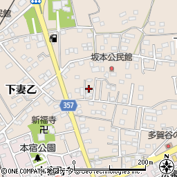 茨城県下妻市下妻乙938-1周辺の地図