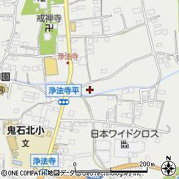 群馬県藤岡市浄法寺919周辺の地図