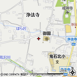 群馬県藤岡市浄法寺1153周辺の地図