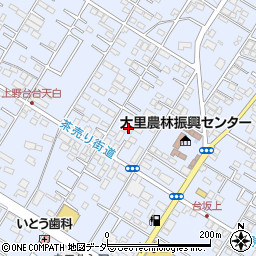 埼玉県深谷市上野台173周辺の地図