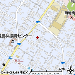 埼玉県深谷市上野台342周辺の地図