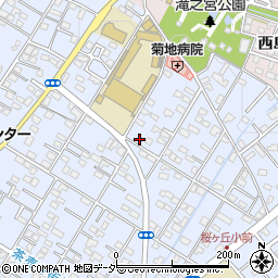 埼玉県深谷市上野台384周辺の地図