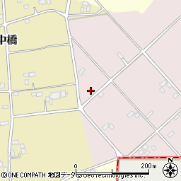 茨城県古河市東間中橋296周辺の地図