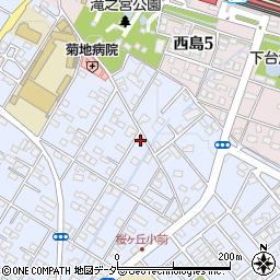 埼玉県深谷市上野台402周辺の地図
