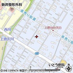 埼玉県深谷市上野台3402周辺の地図