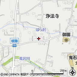 群馬県藤岡市浄法寺1194周辺の地図