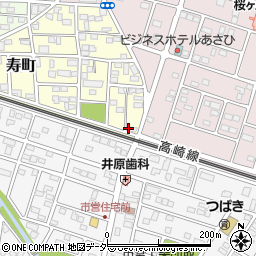埼玉県深谷市寿町199周辺の地図