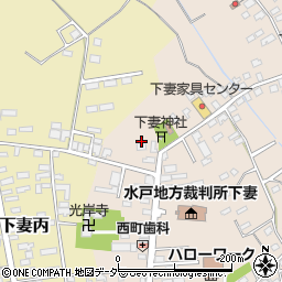 茨城県下妻市下妻乙84-1周辺の地図
