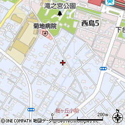 埼玉県深谷市上野台396周辺の地図