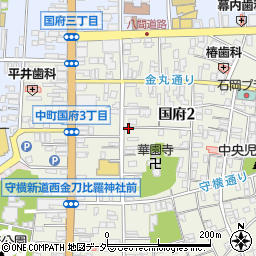 菅屋菓子店周辺の地図